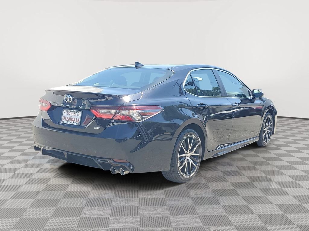 Certified Used 2023 Midnight Black Metallic Toyota SE image 4