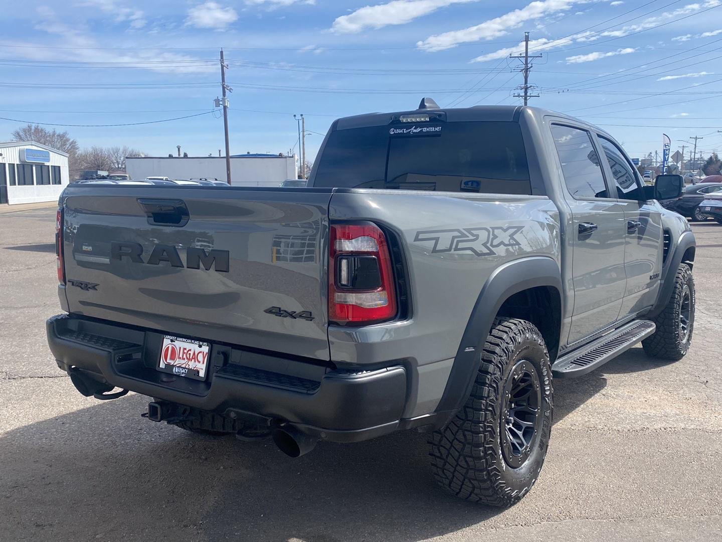 Used 2023 Diamond Black Crystal Pearlcoat Ram TRX image 5