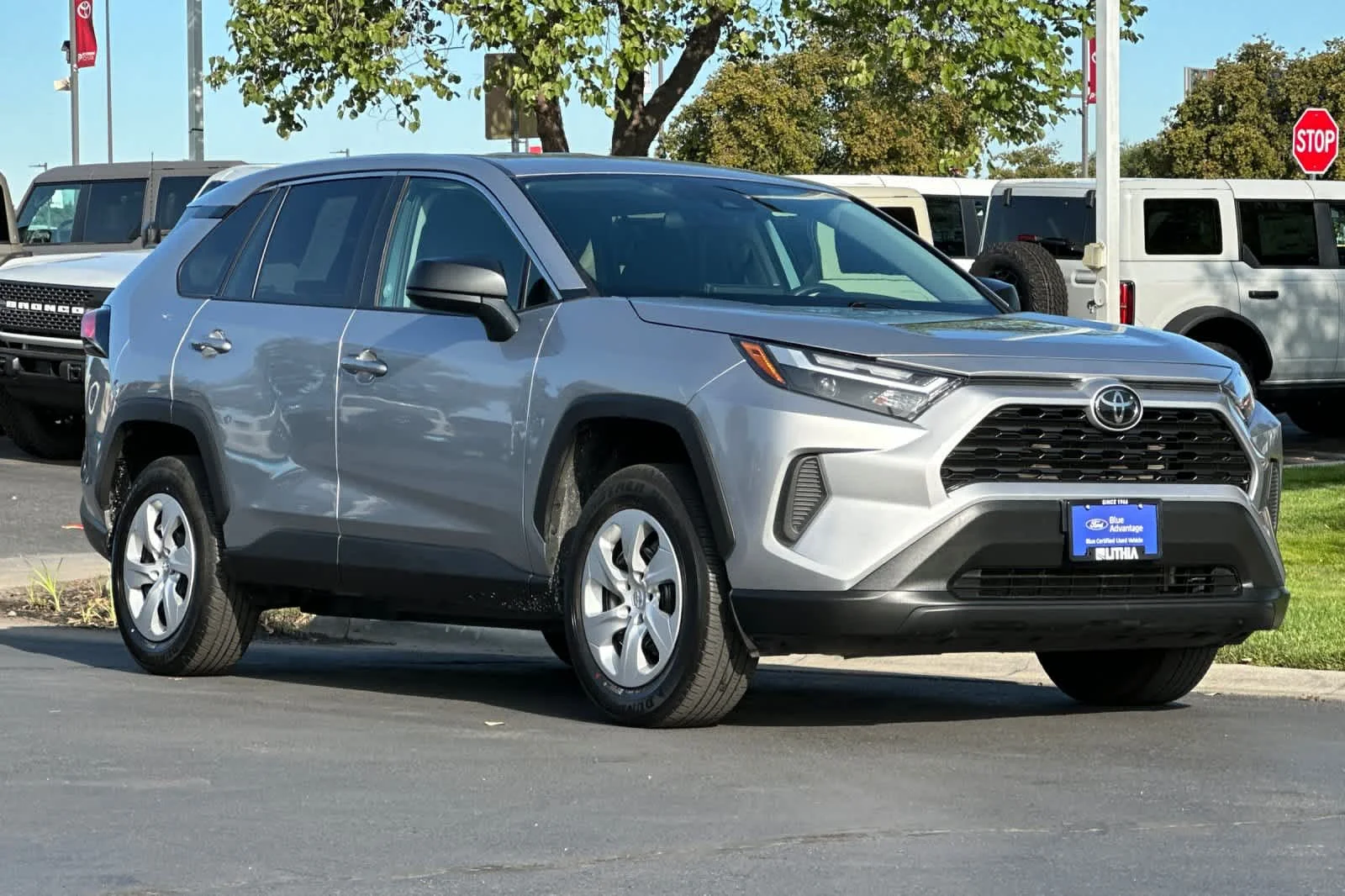 Certified Used 2025 Silver Sky Metallic Toyota LE image 9