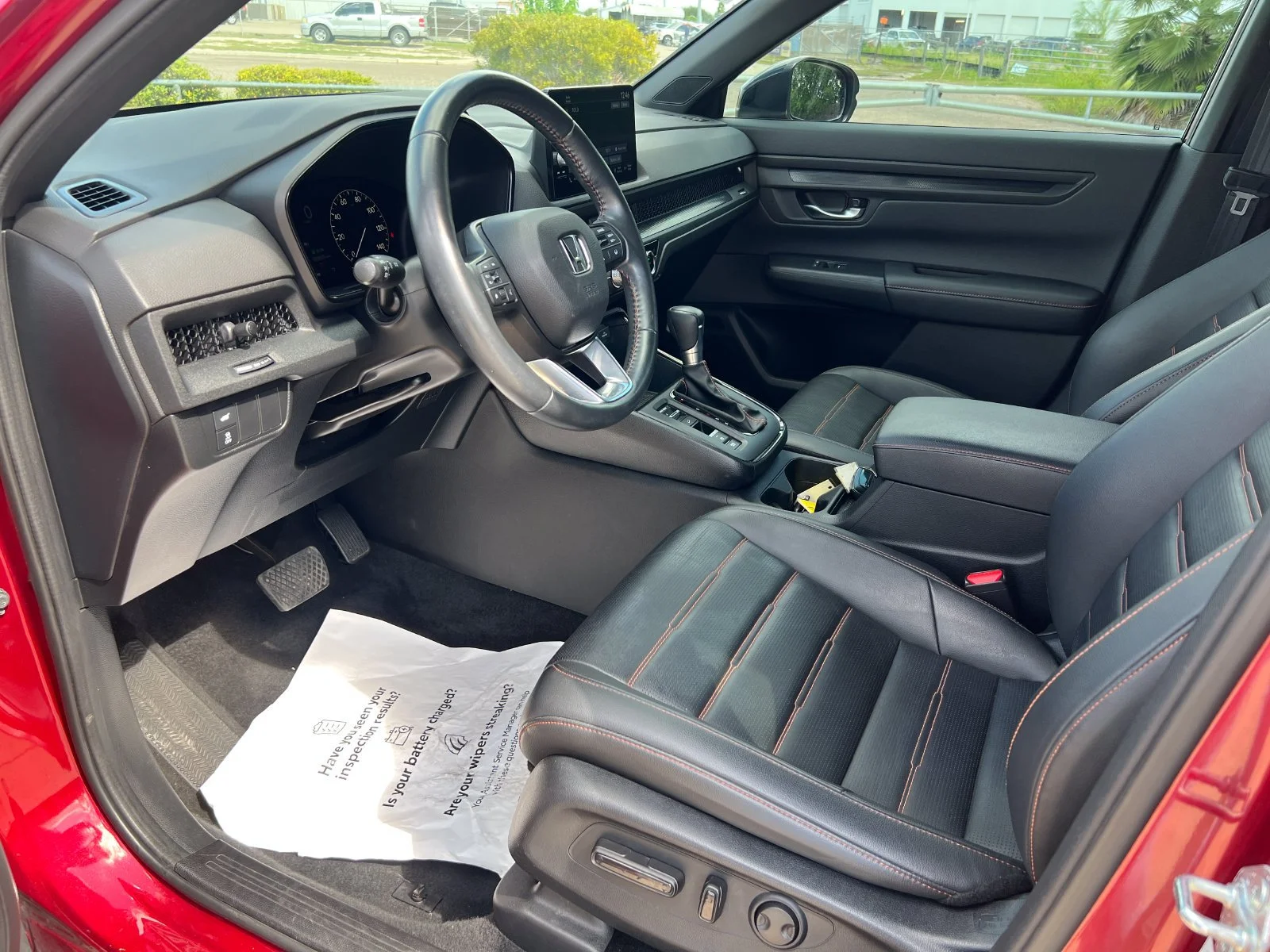 Used 2024 Radiant Red Metallic Honda HYBRID 2WD SPORT-L image 37