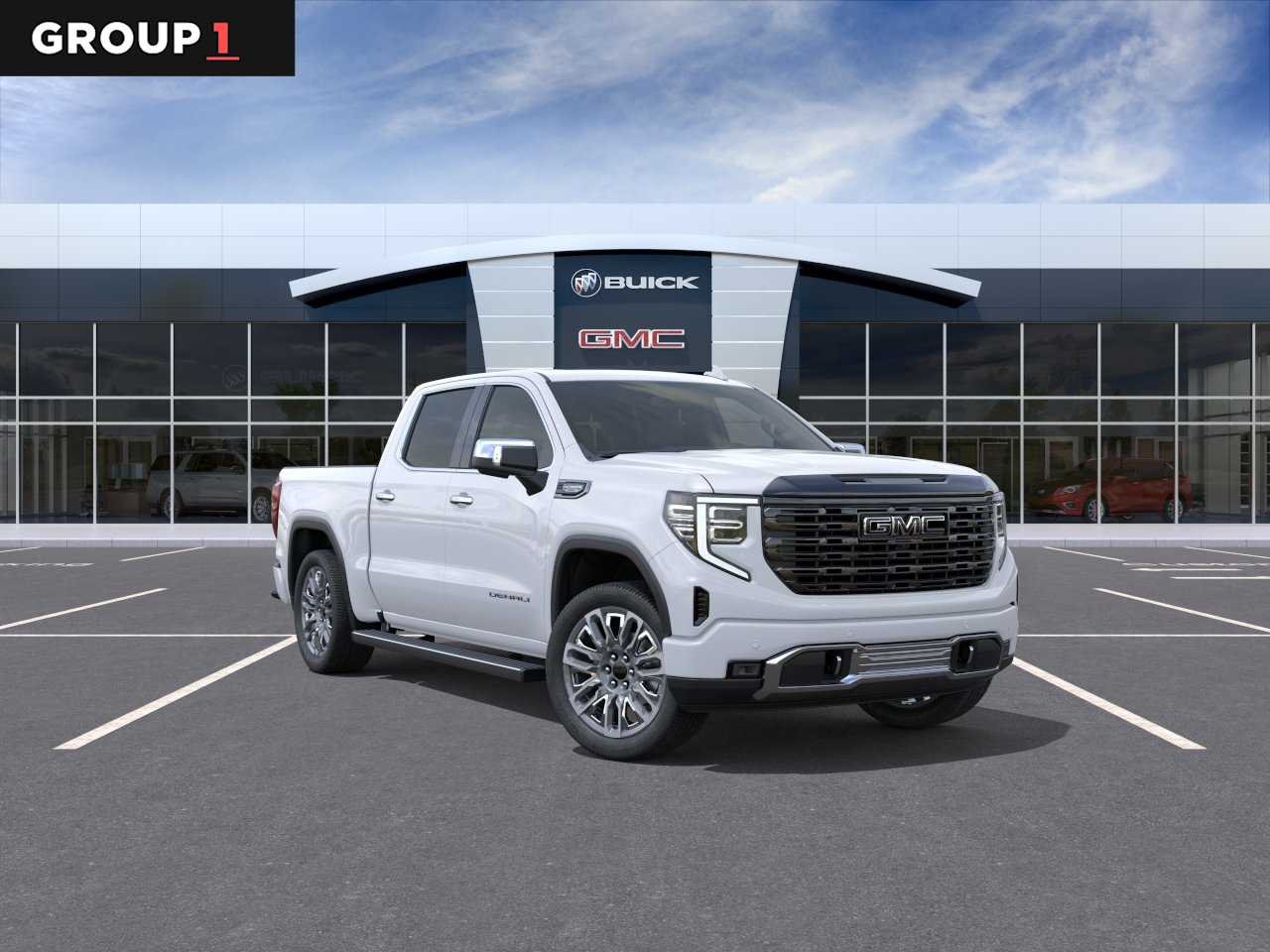 New 2026 Glacier White Tricoat GMC Denali Ultimate image 1