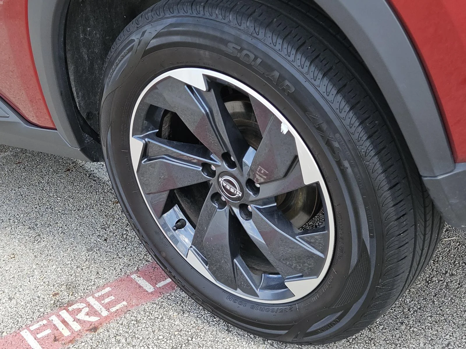 Used 2025 Scarlet Ember Tintcoat Nissan AWD SV image 7