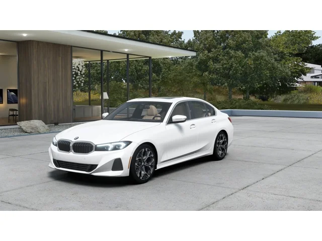 New 2026 Mineral White Metallic BMW 330i image 1
