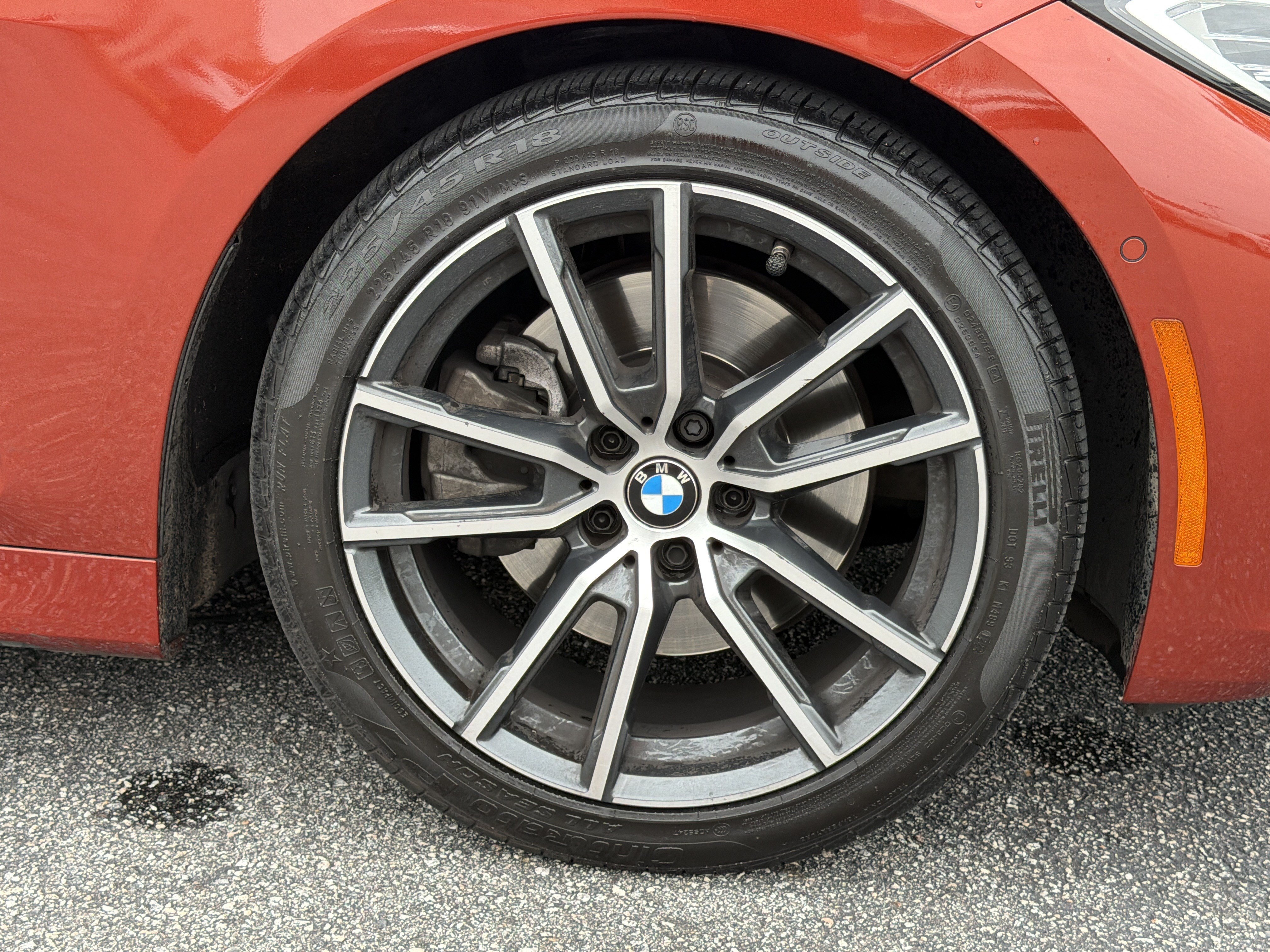 Used 2021 Sunset Orange Metallic BMW 430i image 27