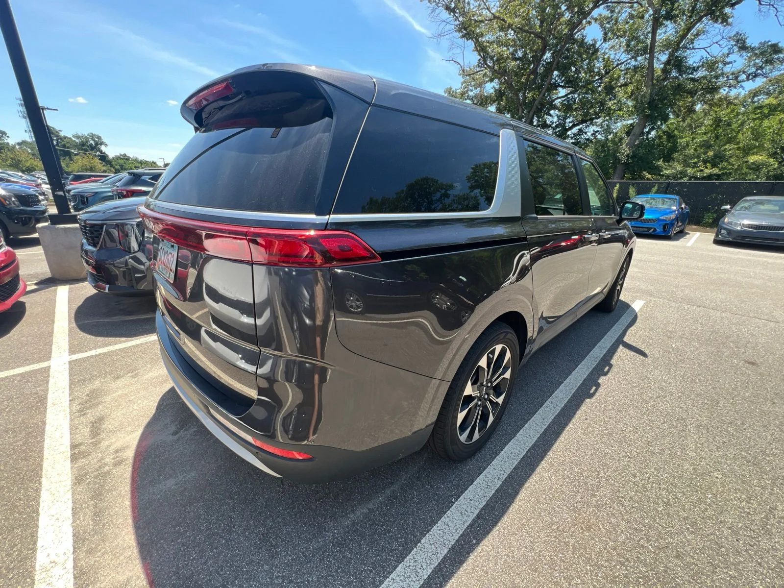 Used 2024 Gray Kia EX image 7