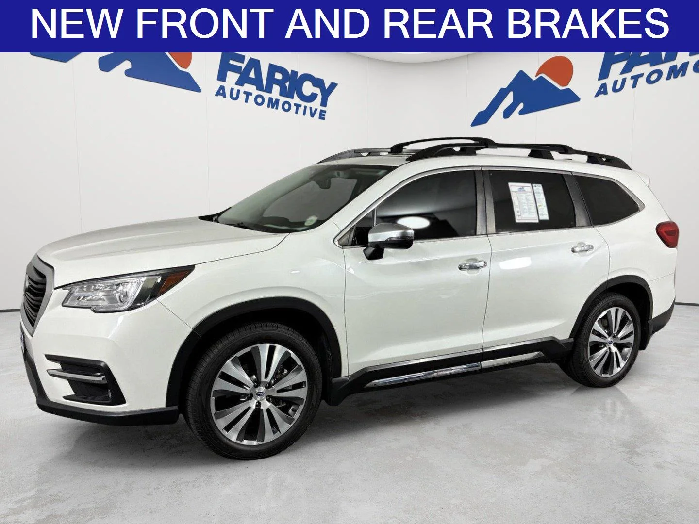 Used 2022 Crystal White Pearl Subaru Touring image 1