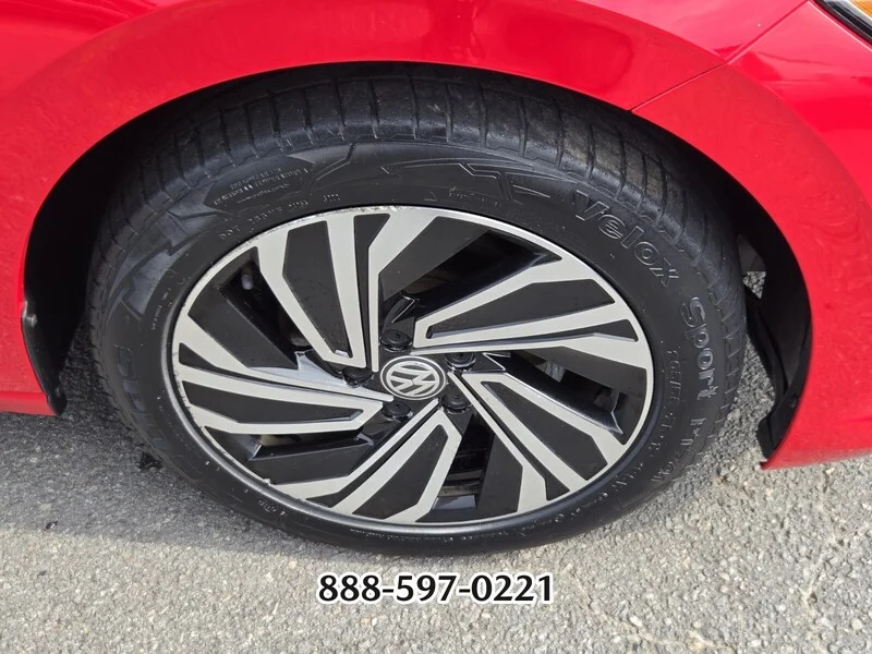 Certified Used 2021 Tornado Red Volkswagen SEL image 20