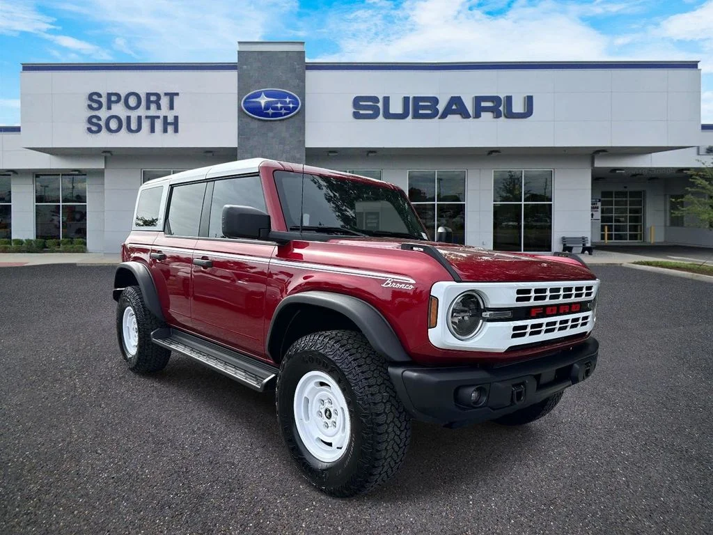 Used 2025 Red Ford Heritage Edition image 1
