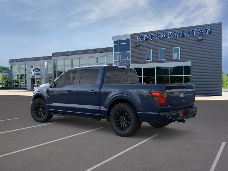 New 2026 Antimatter Blue Metallic Ford XLT image 4
