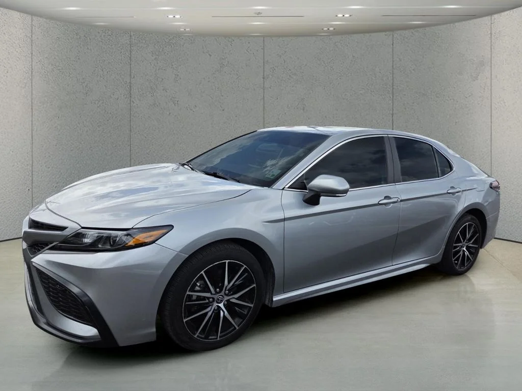 Used 2023 Silver Toyota SE image 1