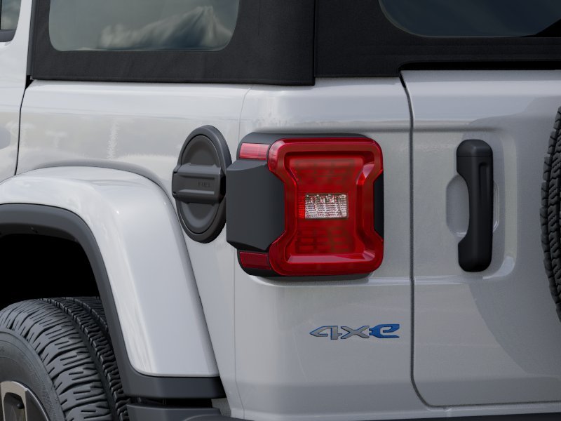 New 2025 Bright White Clearcoat Jeep Sport S 4xe image 25