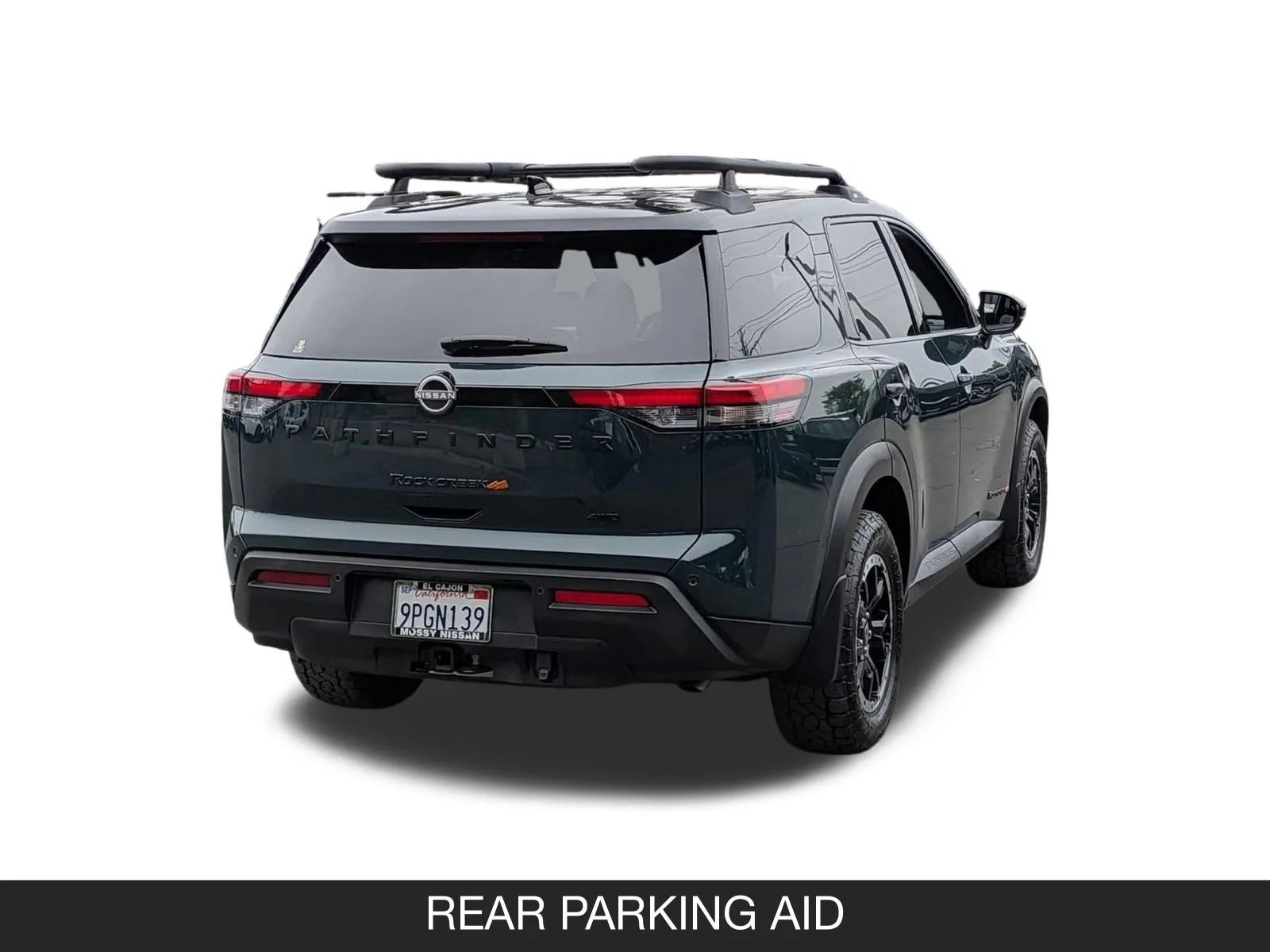 Used 2024 Obsidian Green Pearl/Super Black Nissan Rock Creek image 8