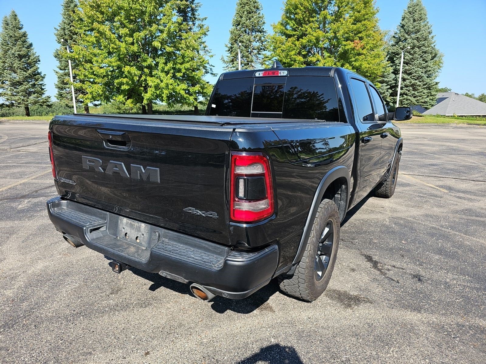 Used 2020 Diamond Black Crystal Pearlcoat Ram Rebel image 5