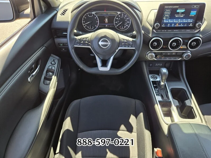 Used 2024 Super Black NISSAN SV image 12