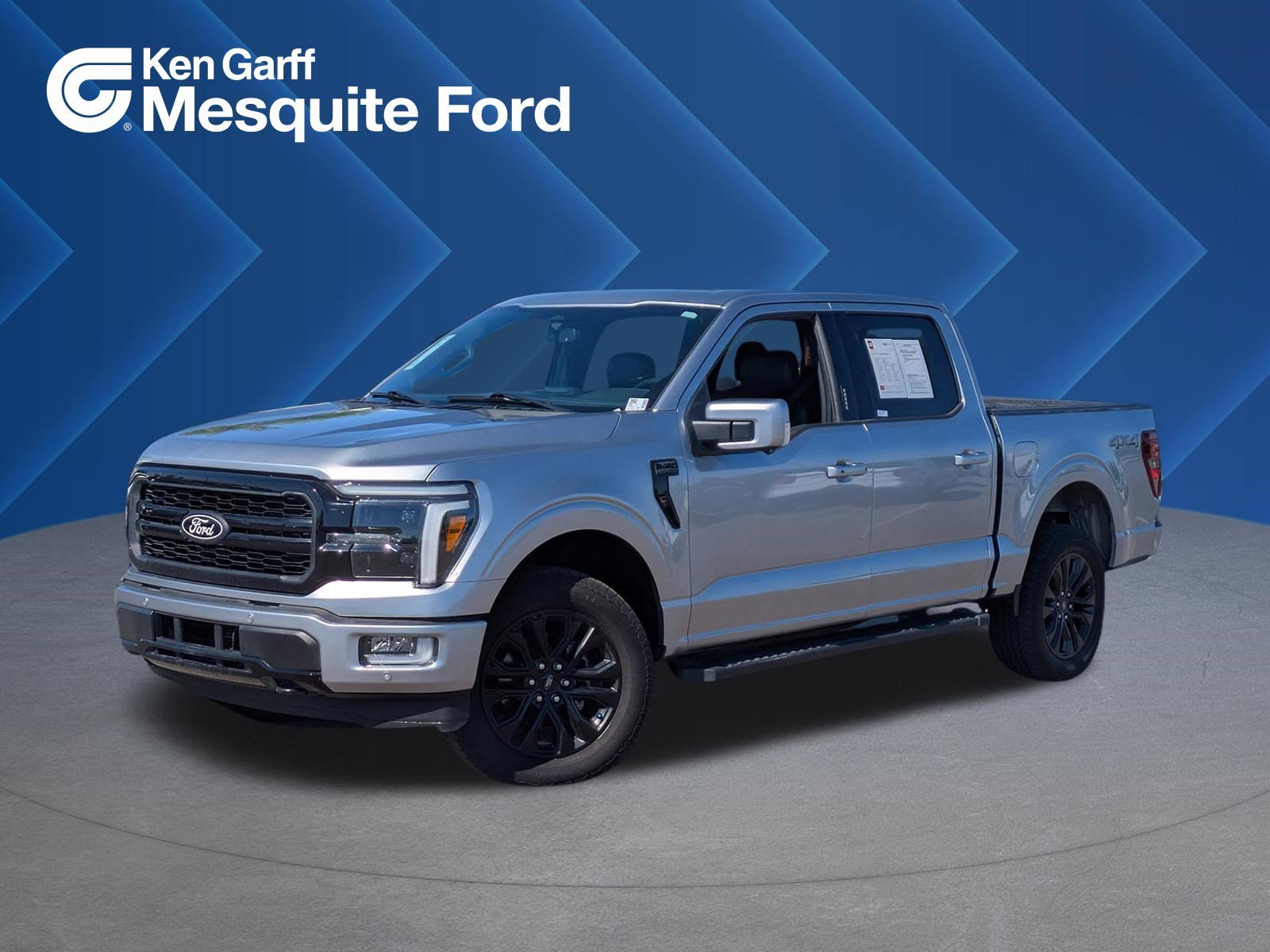 Used 2024 Silver Ford LARIAT image 1