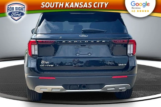 New 2026 Agate Black Metallic Ford Active image 4