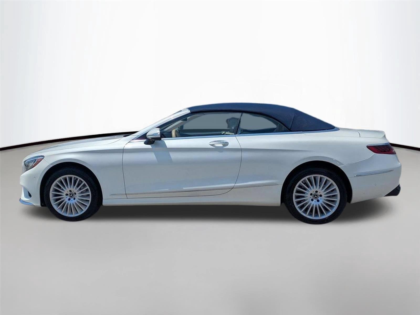 Used 2018 designo Diamond White Metallic Mercedes-Benz S 560 image 8