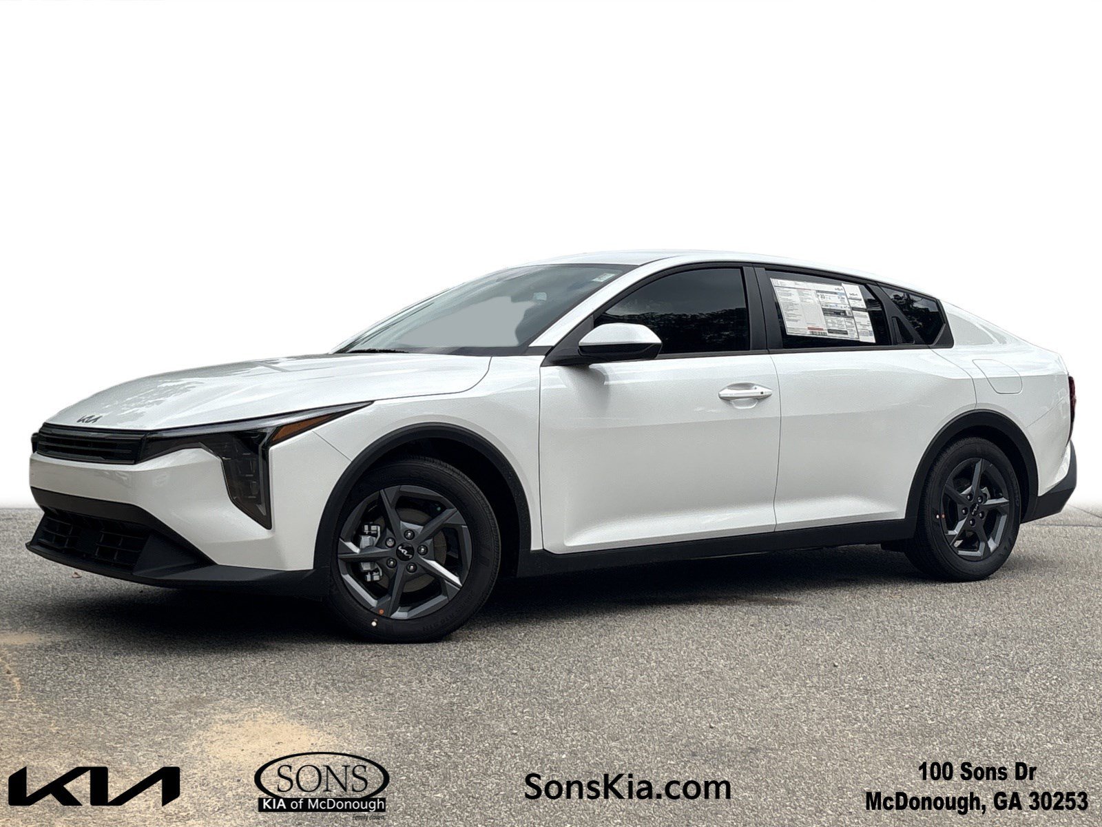 New 2026 Snow White Pearl Kia LXS image 1