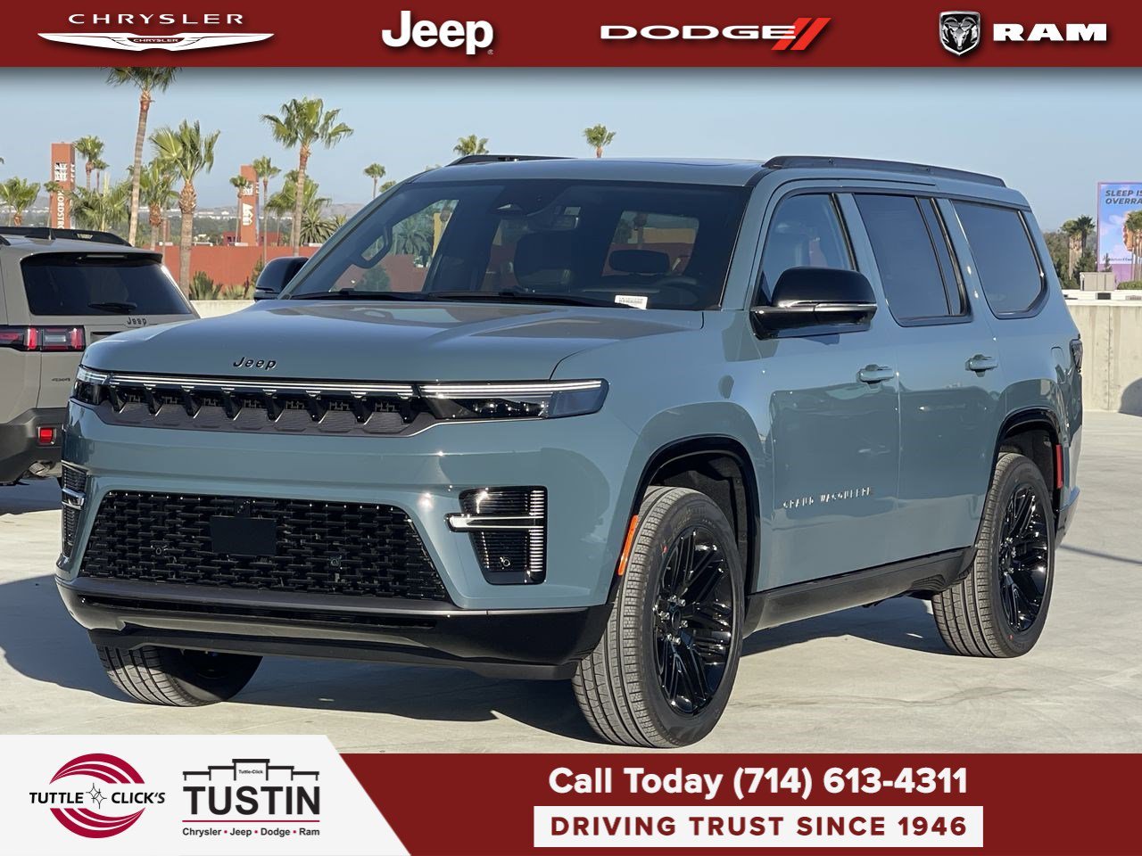 New 2026 Steel Blue Exterior Paint Jeep Limited Reserve image 3