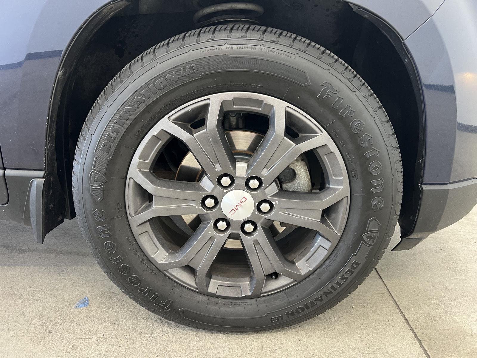 Used 2015 Dark Sapphire Blue Metallic GMC SLT image 8