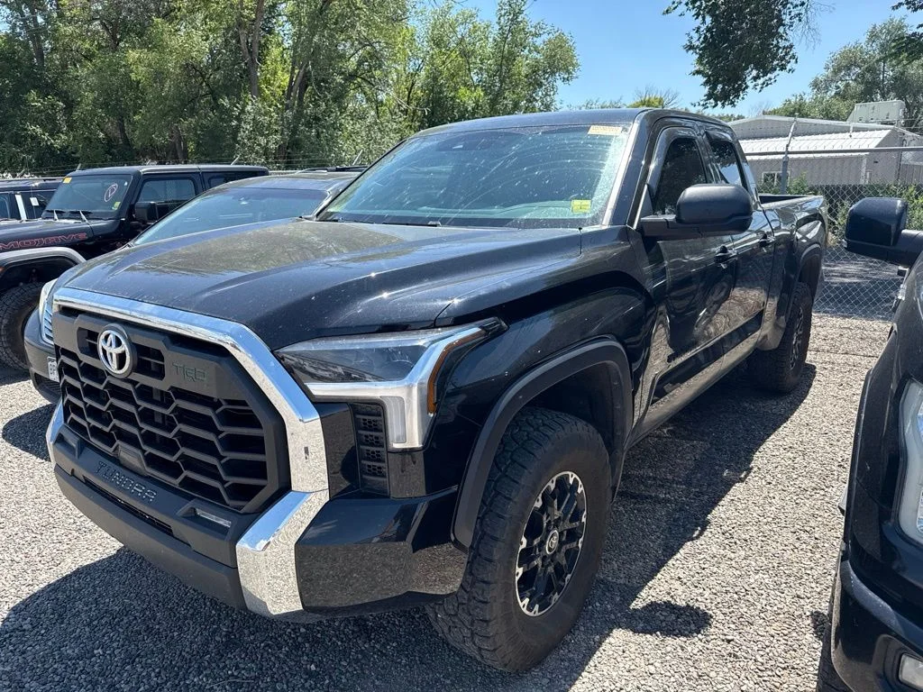 Used 2023 Midnight Black Metallic Toyota SR5 image 3
