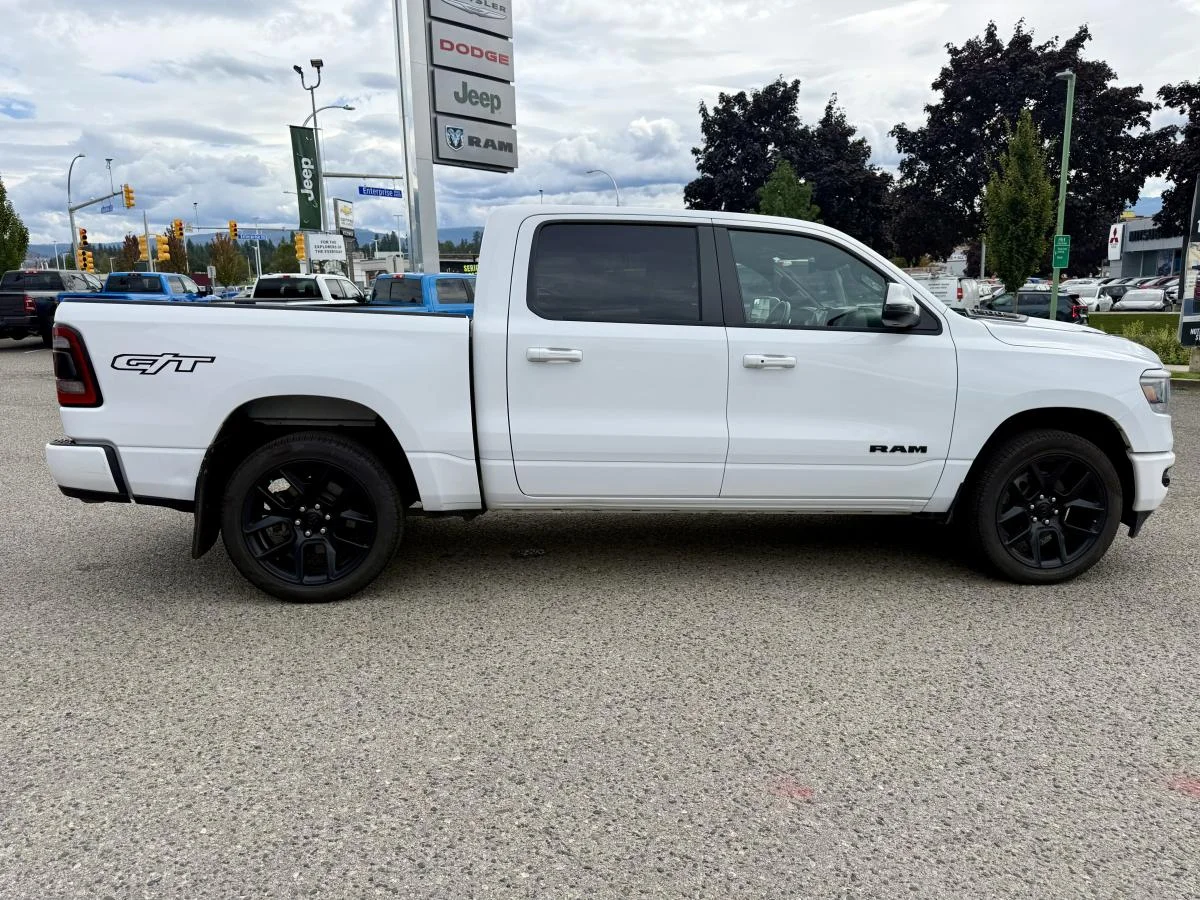 Used 2023 White RAM Sport 4x4 Crew Cab 5