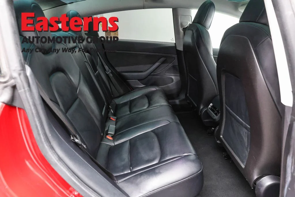 Used 2020 Red Tesla Standard image 17