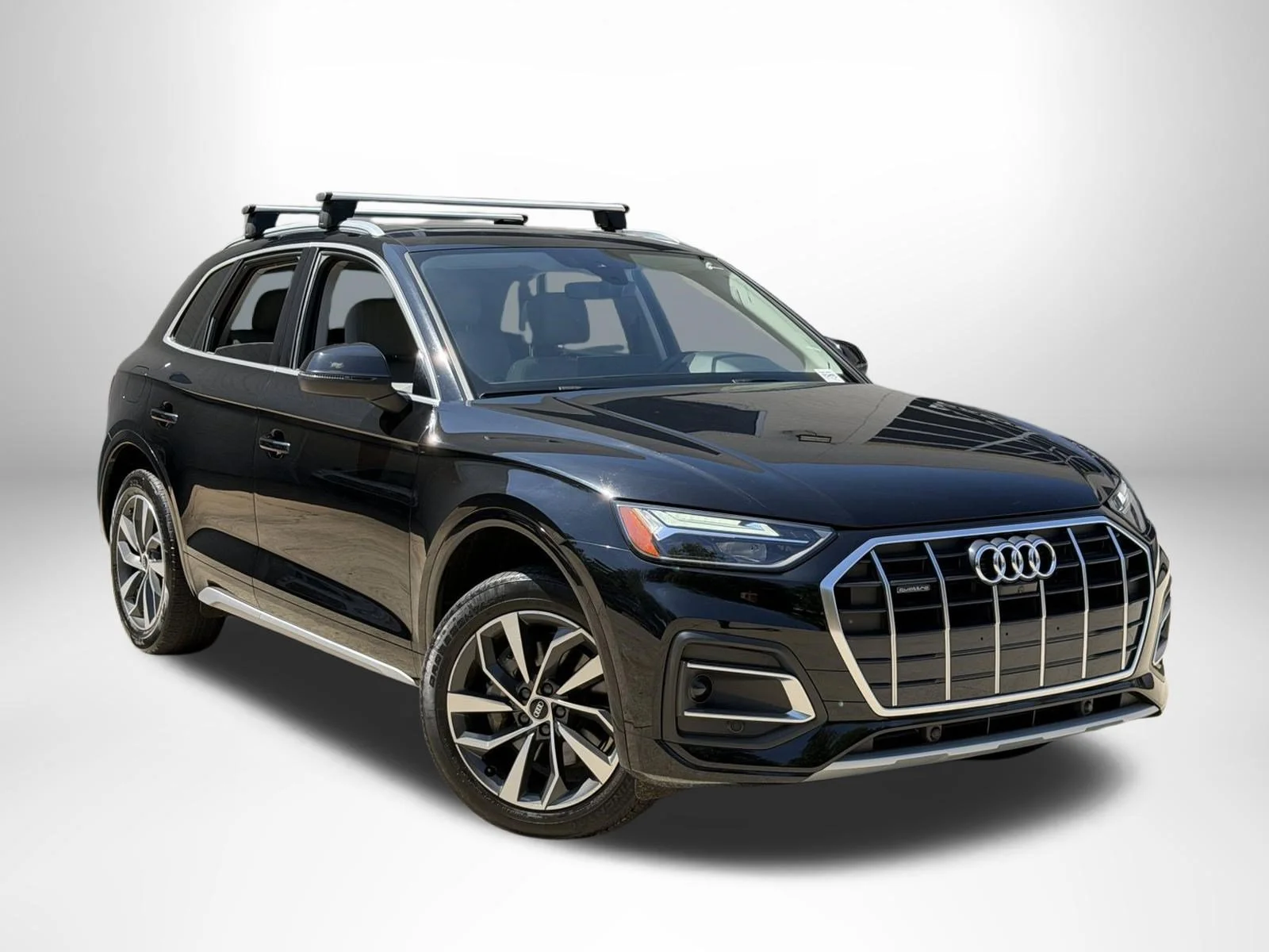 Used 2021 Brilliant Black Audi Premium Plus image 1