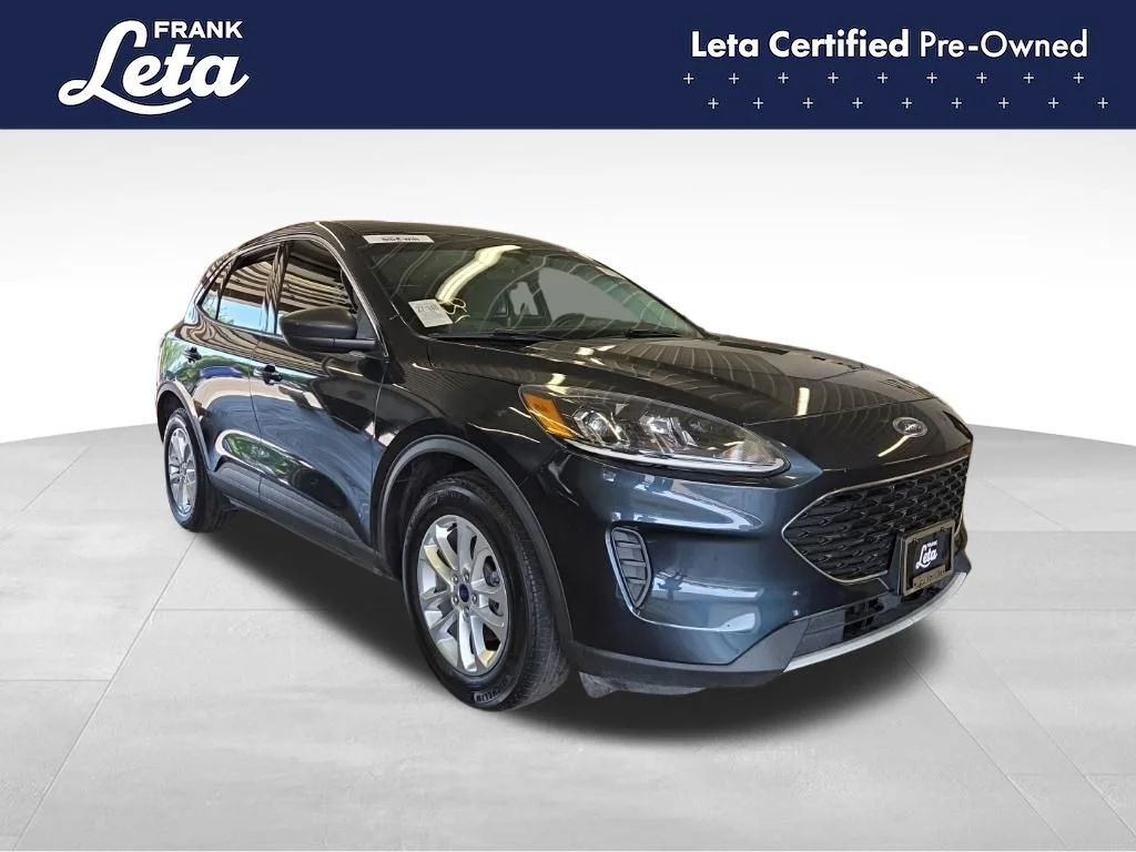 Certified Used 2022 Blue Ford SE image 9