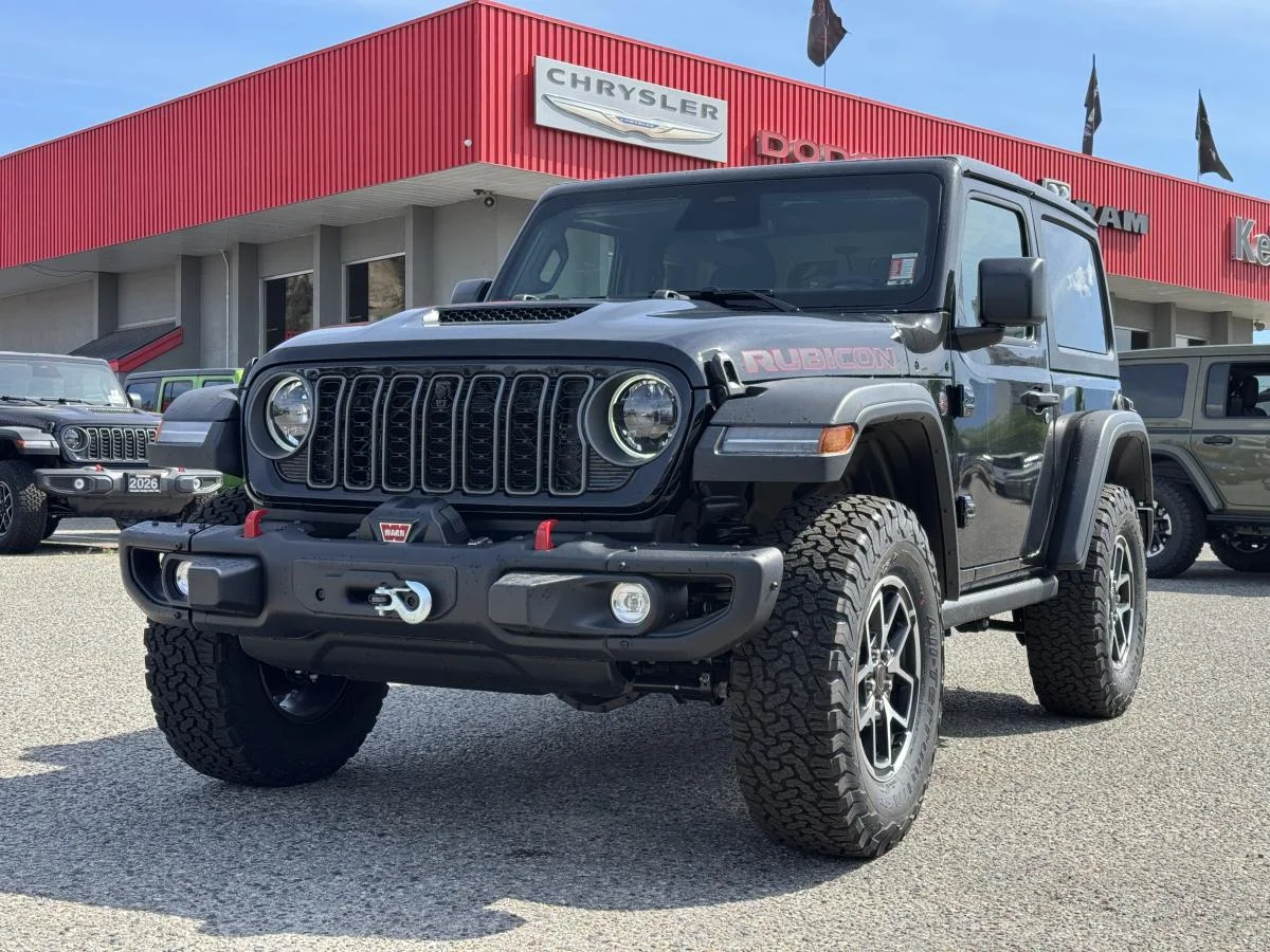 New 2026 Black Jeep Rubicon image 1