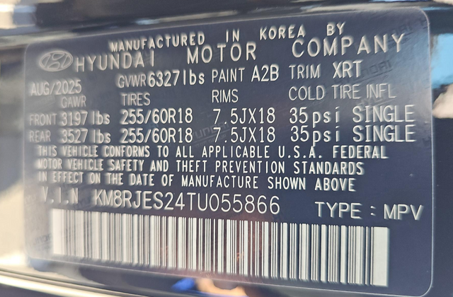 Certified Used 2026 Black Hyundai XRT Pro image 12