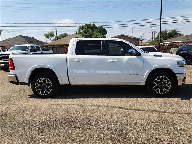 Used 2025 White RAM Laramie 4x4 Crew Cab 144.5 in. WB image 5