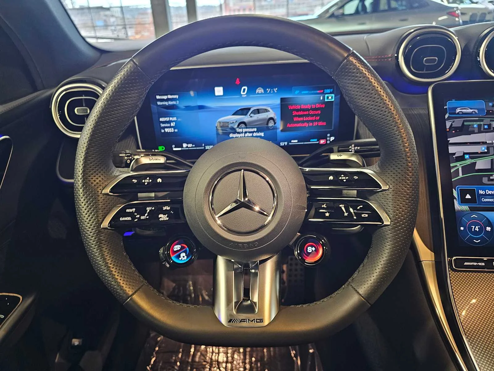 Used 2024 Obsidian Black Metallic Mercedes-Benz AMG® GLC 43 image 11