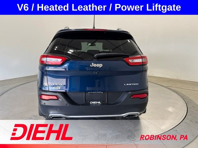 Used 2018 Blue Jeep Limited image 6
