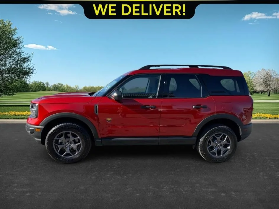 Used 2023 Red Ford Badlands image 2