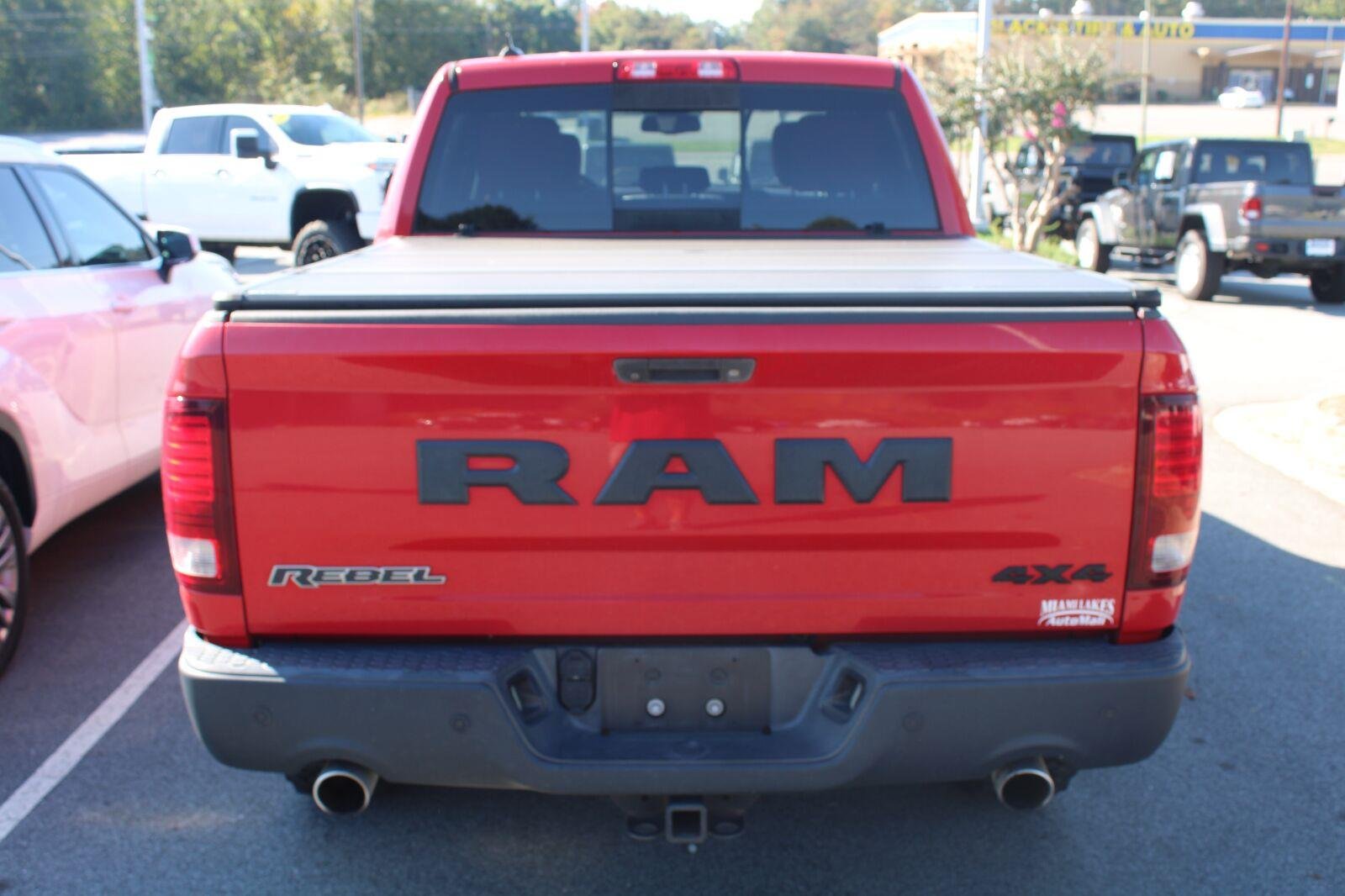 Used 2017 Flame Red Clearcoat Ram Rebel image 5