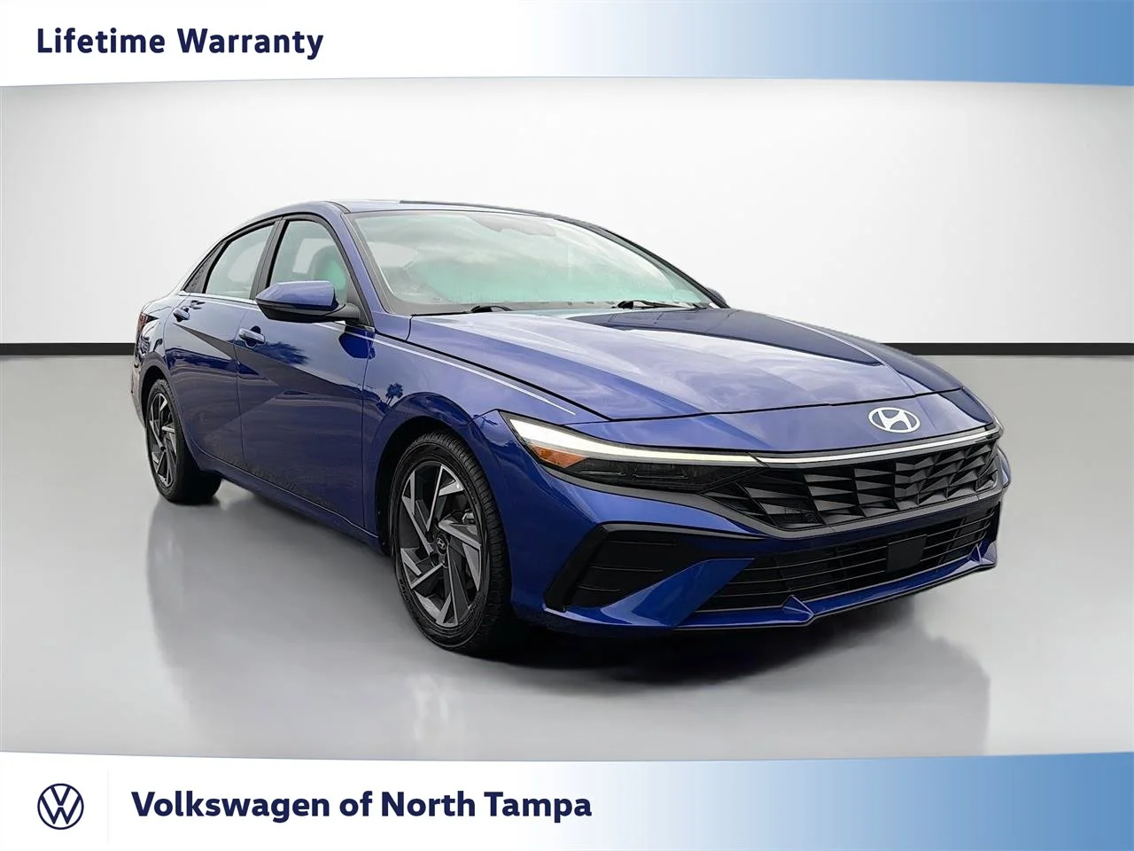 Used 2025 Intense Blue Hyundai Limited image 1