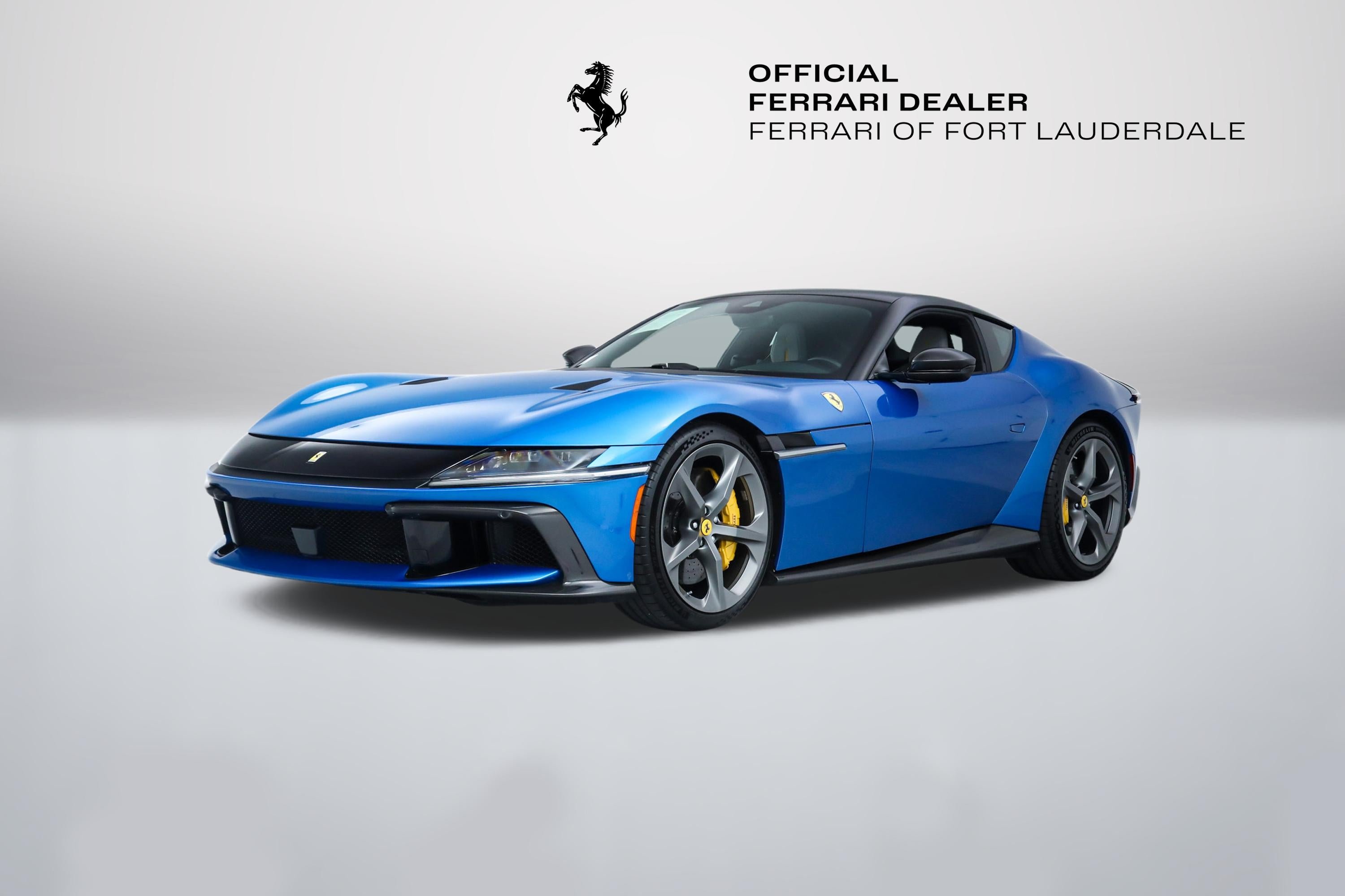 Certified Used 2025 Blu Corsa Ferrari  image 1