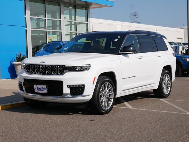 Used 2023 Jeep Grand Cherokee L Summit with VIN 1C4RJKET7P8705537 for sale in Roseville, Minnesota