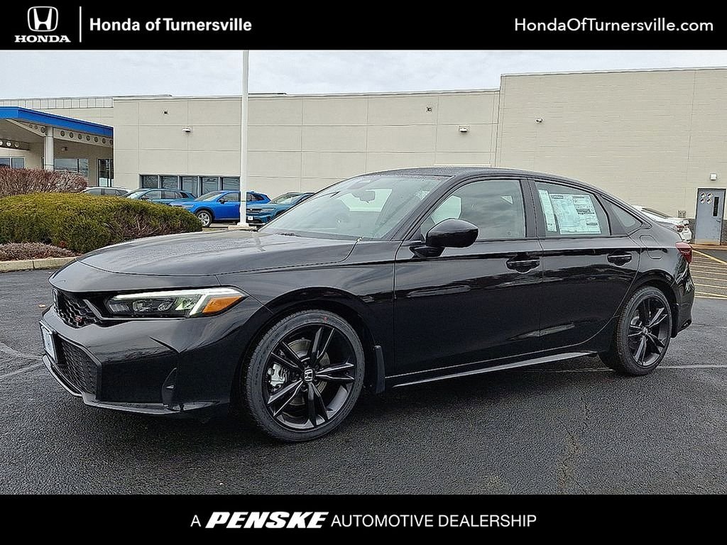 New 2026 Crystal Black Pearl Honda FWD image 1