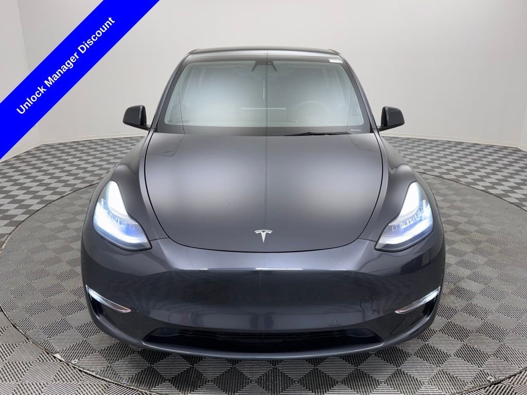 Used 2021 Tesla Model Y Long Range with VIN 5YJYGDEE5MF210837 for sale in Des Plaines, IL