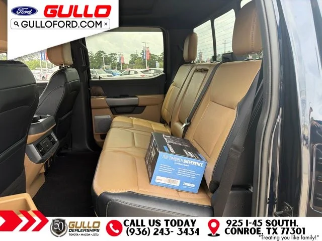 Used 2024 Antimatter Blue Metallic Ford Lariat image 6