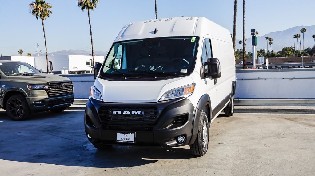 New 2026 Bright White Clearcoat Ram High Roof image 4