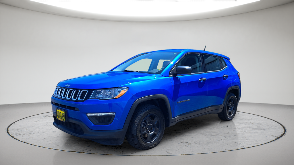Used 2020 Blue Jeep Sport image 7