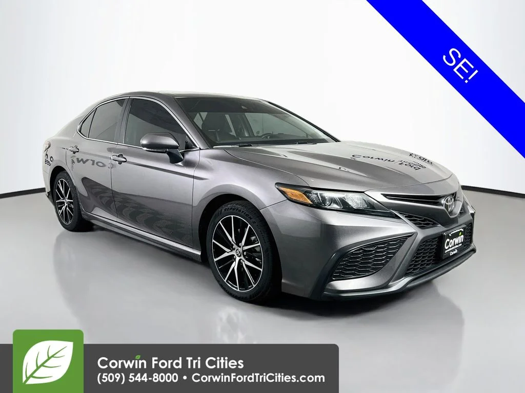 Used 2023 Predawn Gray Mica Toyota SE image 1