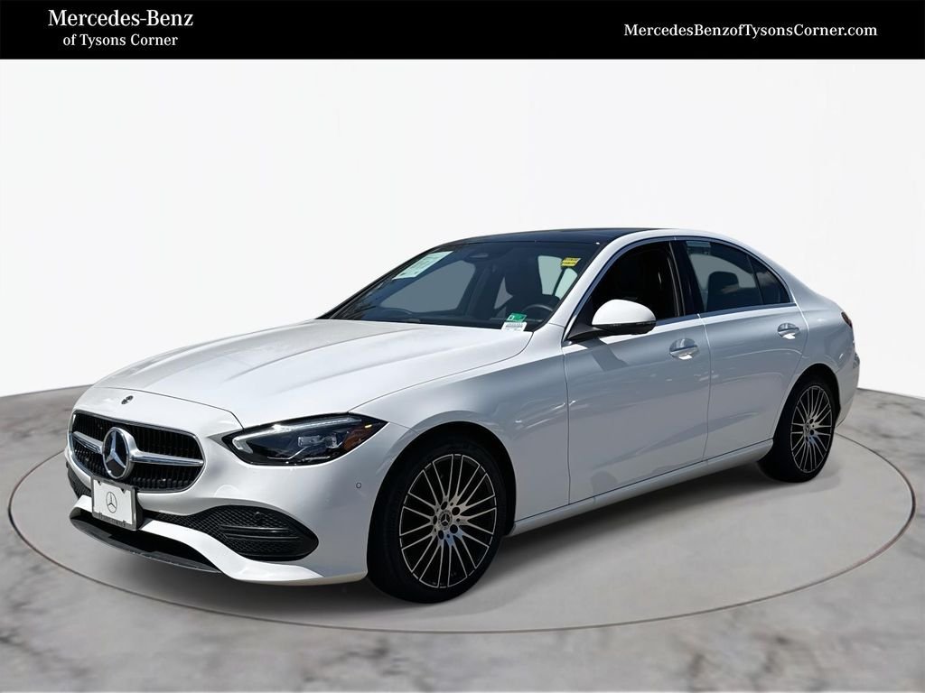 Certified Used 2025 Polar White Mercedes-Benz C 300 image 1