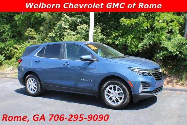 Used 2024 Lakeshore Blue Metallic Chevrolet LT image 1