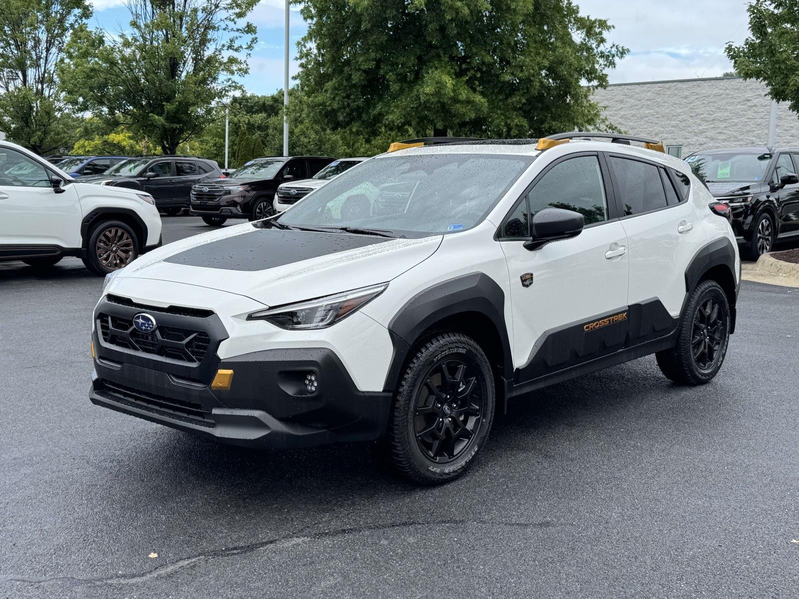 Used 2025 Crystal White Pearl Subaru Wilderness image 5