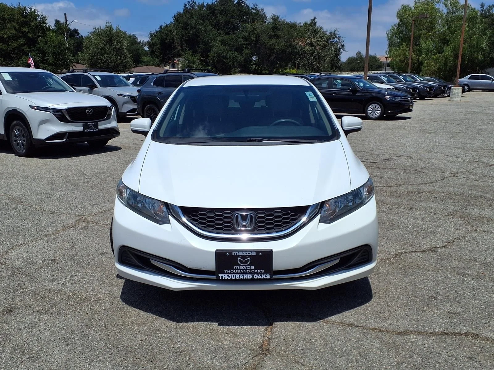 Used 2014 Honda Civic LX with VIN 19XFB2F53EE248437 for sale in Thousand Oaks, CA