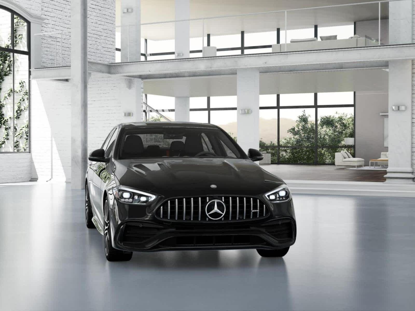 New 2026 Black Mercedes-Benz AMG® C 43 4MATIC Sedan image 8